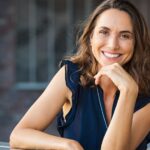 Happy mature woman outdoor